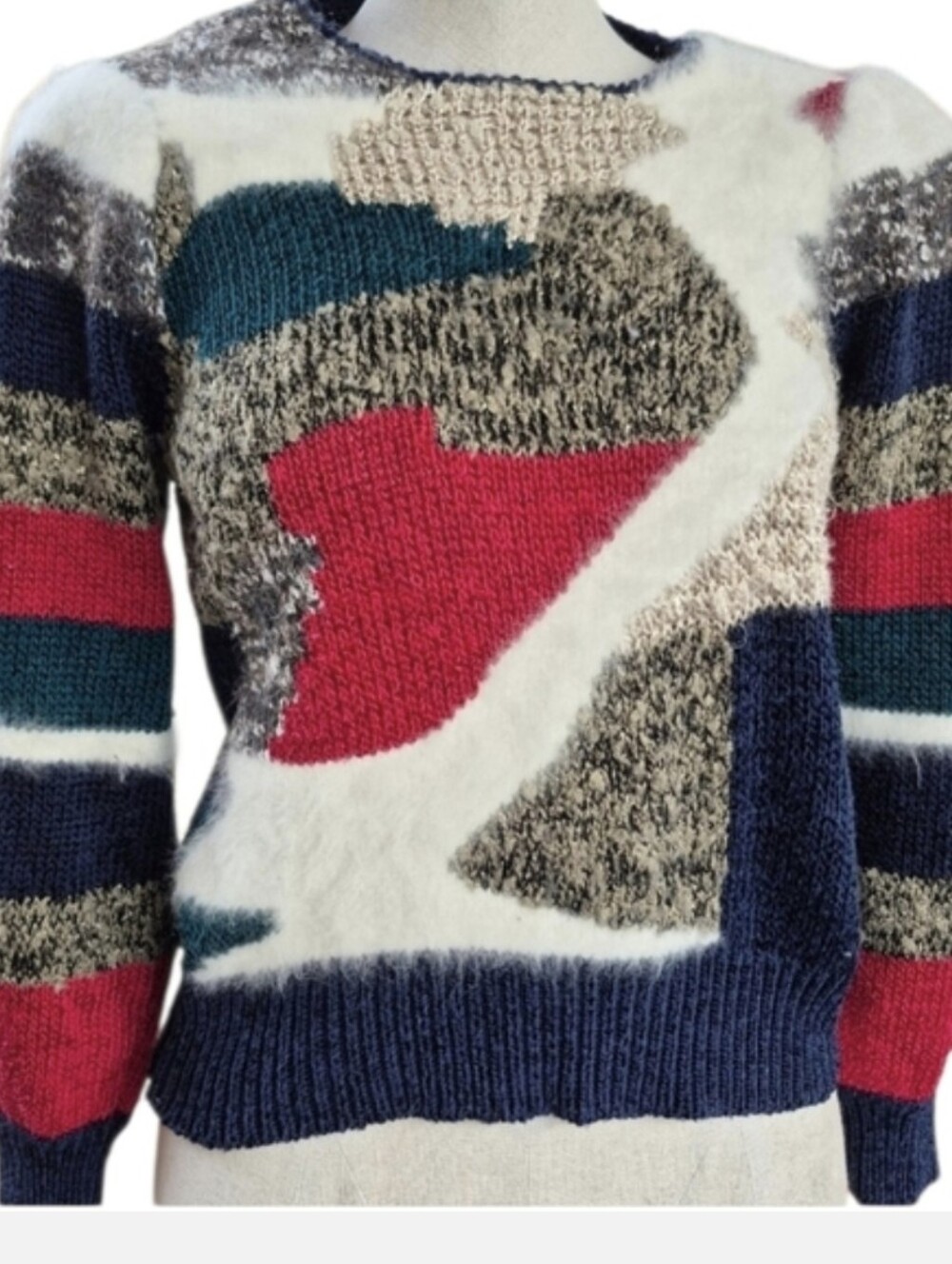 Vintage Piaf Pullover Sweater Womens Size Small
